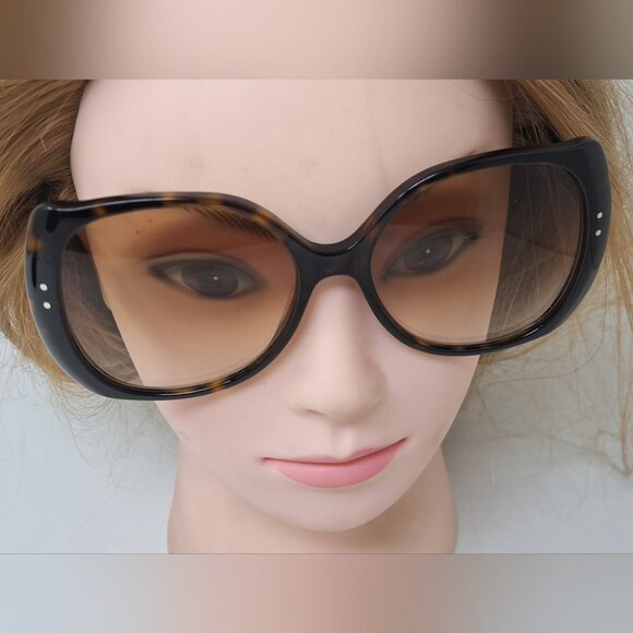 Gucci Nero Sunglasses Oversized Square Frame Havana Brown GG0472SA 002 56-17-145 - Picture 5 of 16